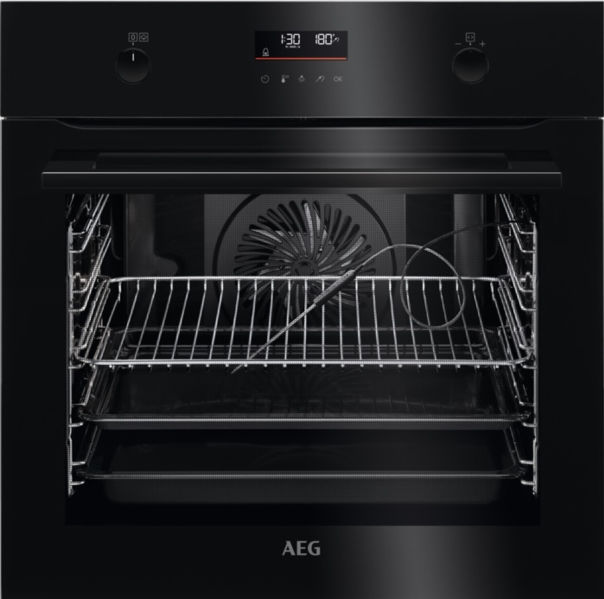AEG BPK556260B Einbau-Backofen SteamBake Pyro schwarz EEK:A+ AEG BPK556260B Einbau-Backofen SteamBake Pyro schwarz EEK:A+