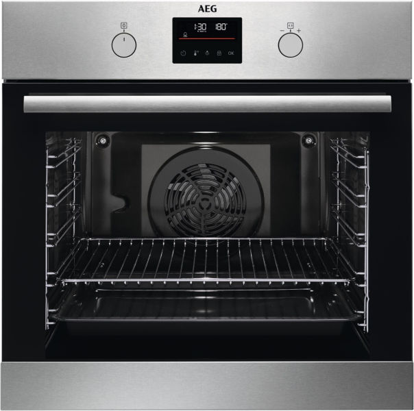 AEG BPS335061M Einbau-Backofen Pyro Edelstahl EEK:A+ AEG BPS335061M Einbau-Backofen Pyro Edelstahl EEK:A+
