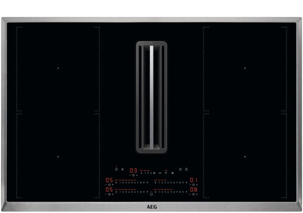 AEG CCE84751XB Induktion Muldenlüfter Umluft 80cm EEK:A+