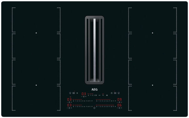 AEG CCE84779CB Induktion Muldenlüfter  WLAN Umluft EEK:A+