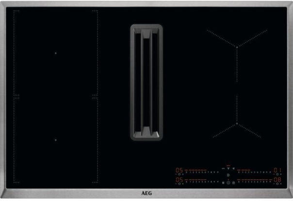 AEG COLI84FHXB Induktion Muldenlüfter Umluft 80cm EEK:A+