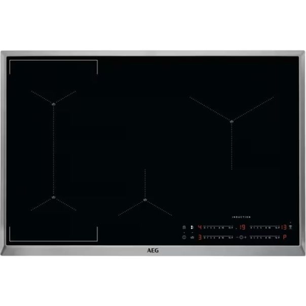 AEG IAE84421XB Induktionskochfeld Edelstahl 80cm autark