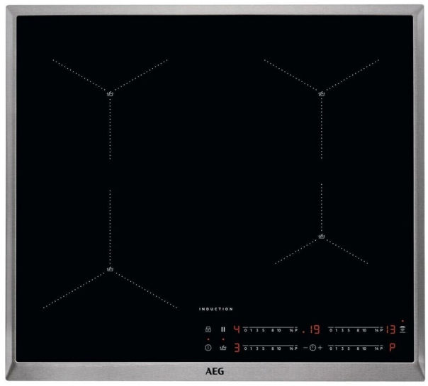 AEG IAS6441XXB Induktionskochfeld edelstahl autark 60cm