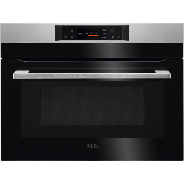 AEG KMK761080M Kompaktbackofen mit Mikrowelle Edelstahl AEG KMK761080M Kompaktbackofen mit Mikrowelle Edelstahl