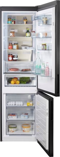 AEG RCB736D5MB Kühl-Gefrierkombination Black Stainless Steel EEK:D AEG RCB736D5MB Kühl-Gefrierkombination Black Stainless Steel EEK:D