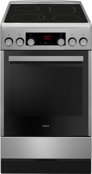 Amica SHC 904 100 E Standherd Glaskeramik Edelstahl EEK:A