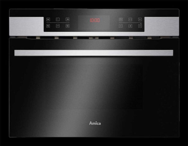 Amica EBC 841 600 E Kompaktbackofen mit Mikrowelle schwarz Amica EBC 841 600 E Kompaktbackofen mit Mikrowelle schwarz