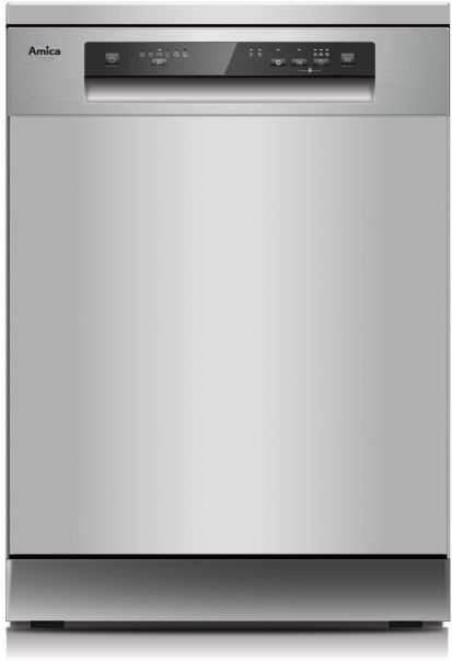 Amica GSP 543 910-1 Si Geschirrspüler silber EEK:E