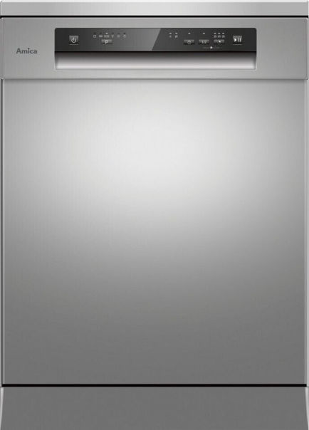 Amica GSP 544 100 E Geschirrspüler silber EEK:D