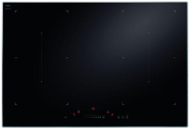 Amica KMI 13322 A Induktionskochfeld Alurahmen 77cm autark