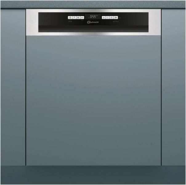 Bauknecht BBO 3O41 PLT Einbau-Geschirrspüler Edelstahloptik integrierbar EEK:C
