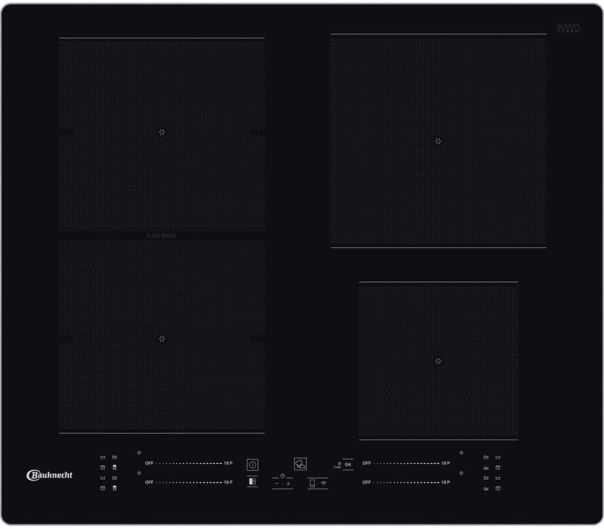 Bauknecht BS 3960F AL Induktionskochfeld FlexiSpace Alurahmen autark 60cm