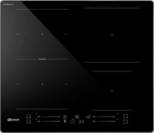 Bauknecht BS 5860F CPAL Induktionskochfeld FlexiSpace Alurahmen autark 60cm