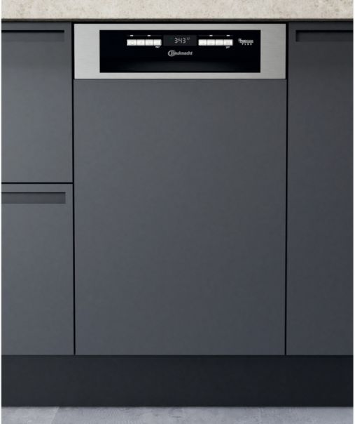 Bauknecht BSBO 3O21 PF X Einbau-Geschirrspüler integrierbar Edelstahl EEK:E Bauknecht BSBO 3O21 PF X Einbau-Geschirrspüler integrierbar Edelstahl EEK:E
