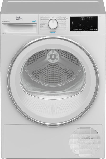 Beko B3T42239 Wärmepumpentrockner weiß 8kg EEK:A++ Beko B3T42239 Wärmepumpentrockner weiß 8kg EEK:A++