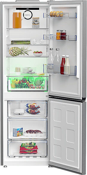 Beko B5RCNA366HXB1 Kühlgefrierkombi Edelstahloptik 186cm EEK:C Beko B5RCNA366HXB1 Kühlgefrierkombi Edelstahloptik 186cm EEK:C