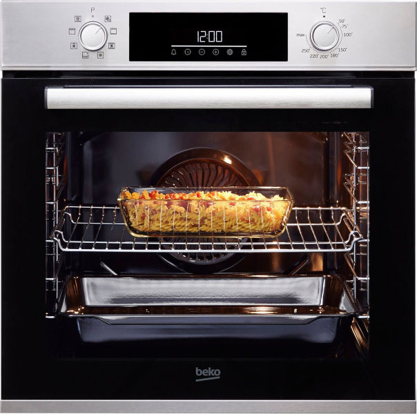 Beko BBSM12340X Backofen-Set Glaskeramik rahmenlos 60cm EEK:A Beko BBSM12340X Backofen-Set Glaskeramik rahmenlos 60cm EEK:A