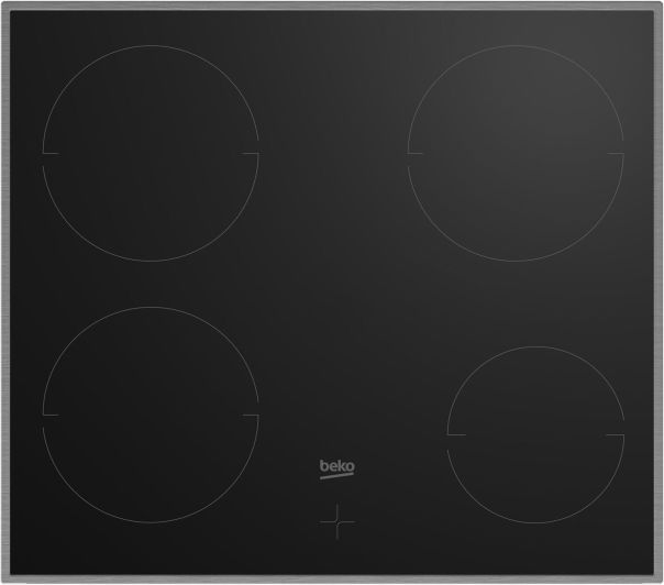 Beko BBUC12020X Herd-Set Glaskeramik Edelstahl 60cm EEK:A Beko BBUC12020X Herd-Set Glaskeramik Edelstahl 60cm EEK:A