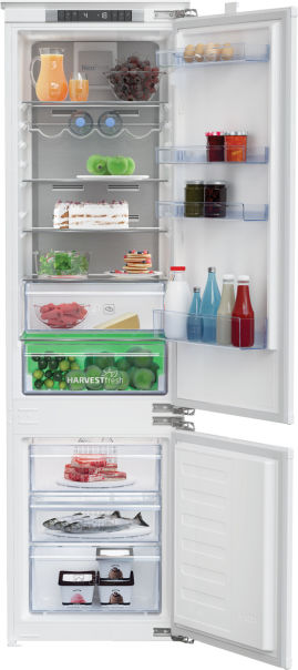 Beko BCNA306E4FN Einbau-Kühl-Gefrierkombination weiß EEK:E Beko BCNA306E4FN Einbau-Kühl-Gefrierkombination weiß EEK:E