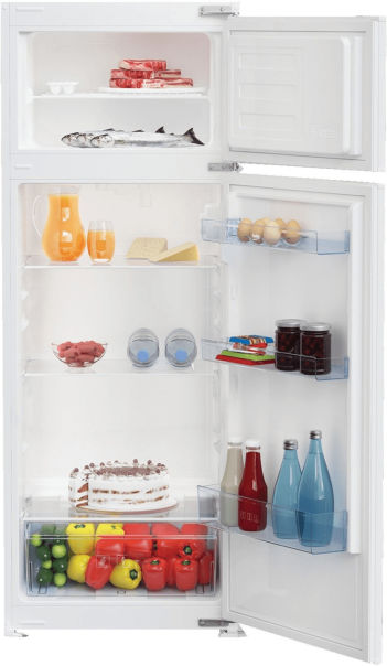 Beko BDSA180K3SN Einbau-Kühlschrank Topfreezer weiß EEK:F Beko BDSA180K3SN Einbau-Kühlschrank Topfreezer weiß EEK:F