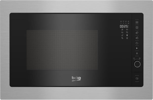 Beko BMOB 20231 BG Einbau-Mikrowelle silber/schwarz