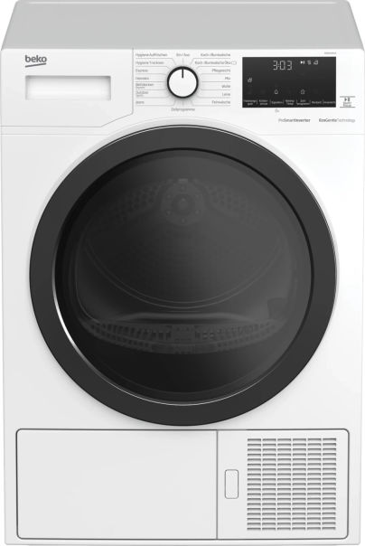 Beko DE8544RX2 Wärmepumpentrockner weiß 8kg EEK:A+++ Beko DE8544RX2 Wärmepumpentrockner weiß 8kg EEK:A+++