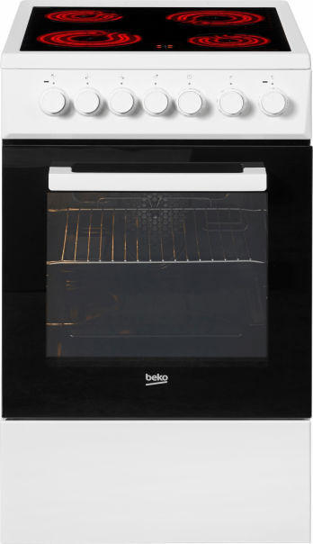 Beko FSM57100GW Standherd Glaskeramik weiß 50cm EEK:A Beko FSM57100GW Standherd Glaskeramik weiß 50cm EEK:A