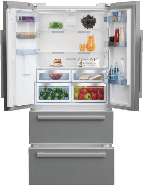 Beko GNE 60530 DXN Side by Side Edelstahl EEK:F Beko GNE 60530 DXN Side by Side Edelstahl EEK:F