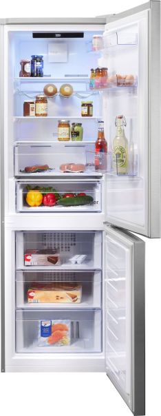 Beko RCNA366E60XBN Kühlgefrierkombination Edelstahloptik EEK:C