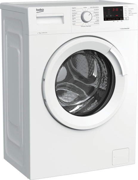 Beko WML71423R1 Waschmaschine weiß 7kg 49cm tief EEK:D Beko WML71423R1 Waschmaschine weiß 7kg 49cm tief EEK:D