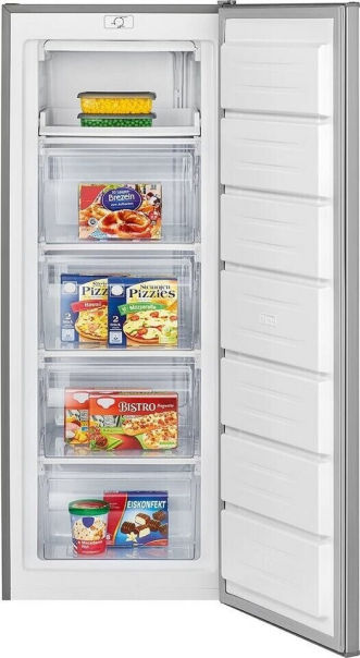 Bomann GS 7340 Gefrierschrank edelstahloptik EEK:E Bomann GS 7340 Gefrierschrank edelstahloptik EEK:E