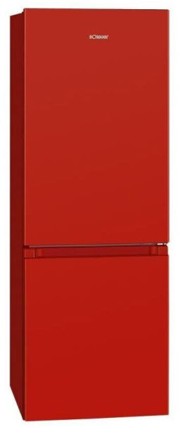 Bomann KG 320.2 Kühl-Gefrierkombination rot EEK:E