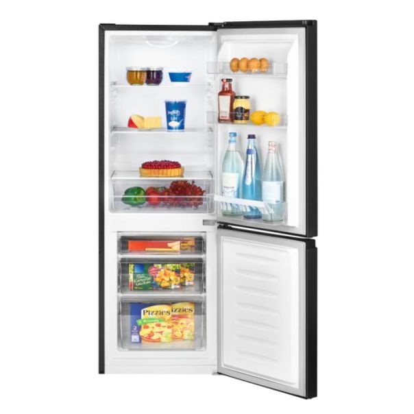 Bomann KG 322.1 Kühl-Gefrierkombination schwarz EEK:D