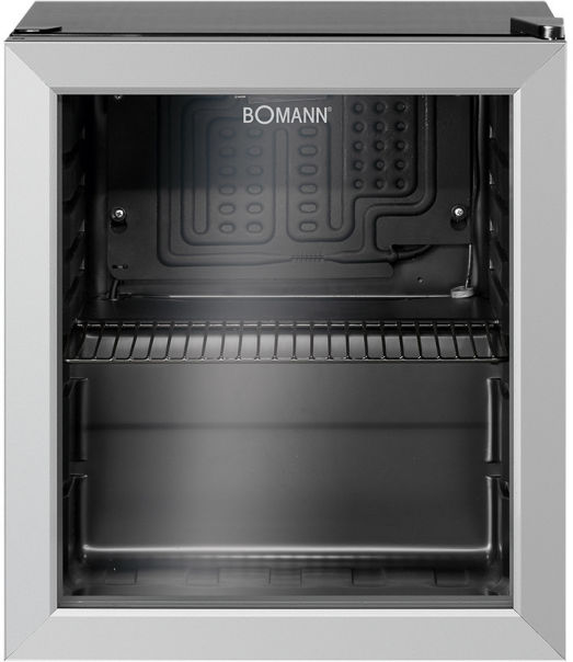 Bomann KSG 7282.1 Glastür-Kühlschrank schwarz EEK:F Bomann KSG 7282.1 Glastür-Kühlschrank schwarz EEK:F