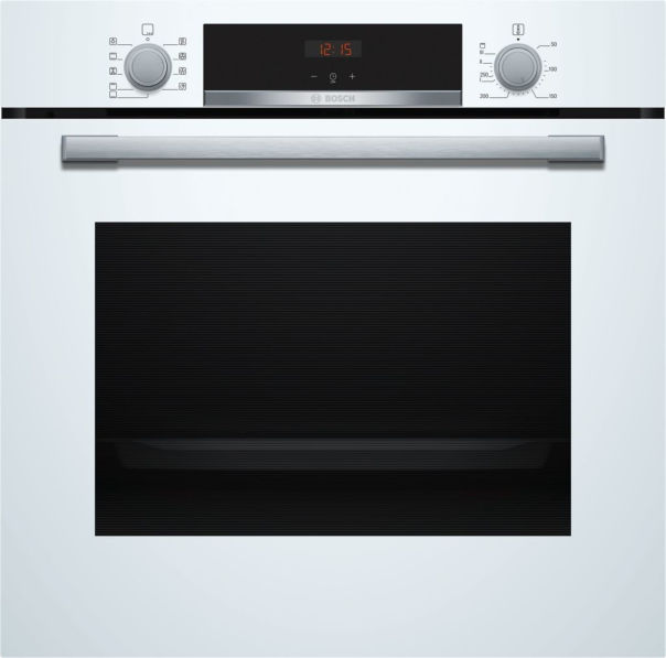 Bosch HBA534BW0 Einbau-Backofen weiß EcoClean EEK:A Bosch HBA534BW0 Einbau-Backofen weiß EcoClean EEK:A
