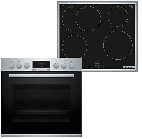Bosch HND415LS61 Herdset Induktion Edelstahl 60cm EEK:A Bosch HND415LS61 Herdset Induktion Edelstahl 60cm EEK:A