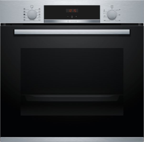 Bosch HRA534BS0 Einbau-Backofen Dampfunterstützung Edelstahl EEK:A