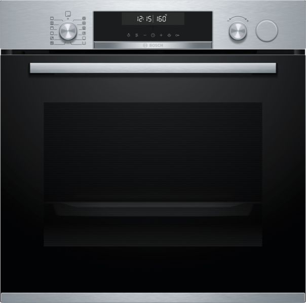 Bosch HRG5180S0 Einbau-Backofen Dampfunterstützung Edelstahl EEK:A Bosch HRG5180S0 Einbau-Backofen Dampfunterstützung Edelstahl EEK:A