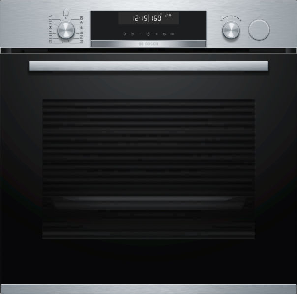 Bosch HRG5785S6 Einbau-Backofen Dampfunterstützung Edelstahl EEK:A