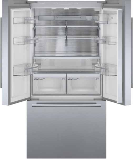 Bosch KFF96PIEP French Door Edelstahl EEK:E Bosch KFF96PIEP French Door Edelstahl EEK:E