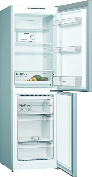 Bosch KGN34NLEB Kühl-Gefrierkombination Edelstahloptik EEK:E Bosch KGN34NLEB Kühl-Gefrierkombination Edelstahloptik EEK:E