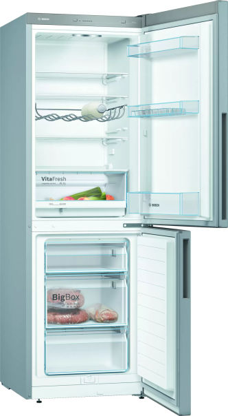 Bosch KGV33VLEA Kühl-Gefrierkombi Edelstahllook 176cm EEK:E Bosch KGV33VLEA Kühl-Gefrierkombi Edelstahllook 176cm EEK:E
