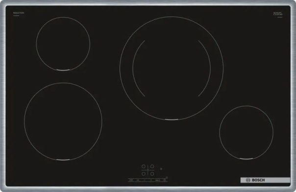 Bosch PIE845BB5E Induktionskochfeld Edelstahl 80cm Bosch PIE845BB5E Induktionskochfeld Edelstahl 80cm