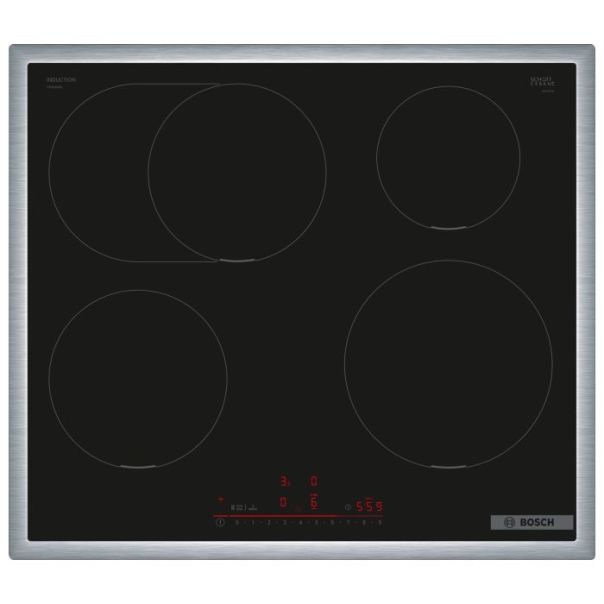 Bosch PIF645HB1E Induktionskochfeld Edelstahl 60cm Bosch PIF645HB1E Induktionskochfeld Edelstahl 60cm