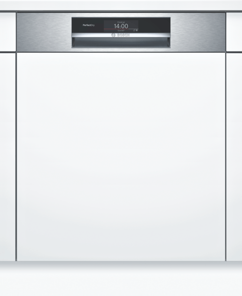 Bosch SMI6ECS57E Einbau-Geschirrspüler integrierbar Edelstahl EEK:D