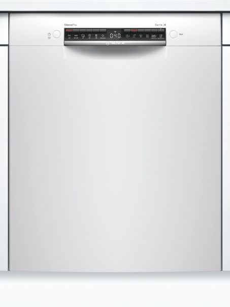 Bosch SMU4HCW48E Unterbau-Geschirrspüler integrierbar weiß EEK:D