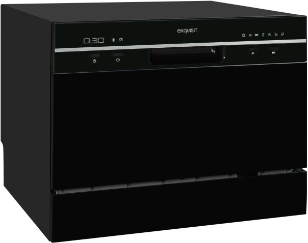 Exquisit GSP206-030F schwarz Tischgeschirrspüler EEK:F Exquisit GSP206-030F schwarz Tischgeschirrspüler EEK:F