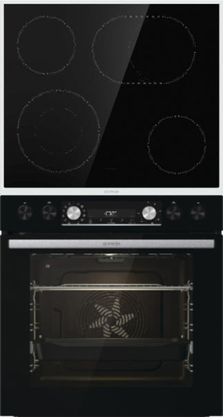 Gorenje Black Set 4 Backofenset schwarz EEK:A Gorenje Black Set 4 Backofenset schwarz EEK:A