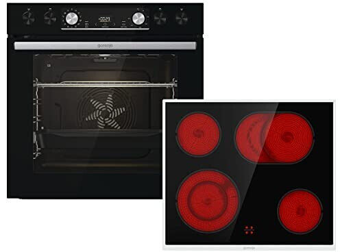 Gorenje Black Set 4 Pyrolyse Backofenset schwarz EEK:A Gorenje Black Set 4 Pyrolyse Backofenset schwarz EEK:A