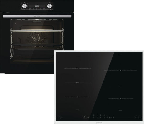 Gorenje Black Steam Pyro Set Backofenset Pyro schwarz EEK:A+